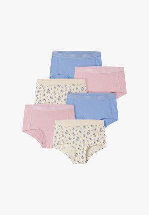 Name it, NKFHIPSTER 6P AOP NOOS - Briefs - buttercreamdetail flower aop corsage grapemist