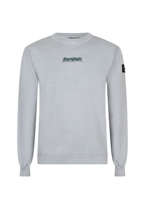 OVERSIZED  - Strickpullover - sea grey