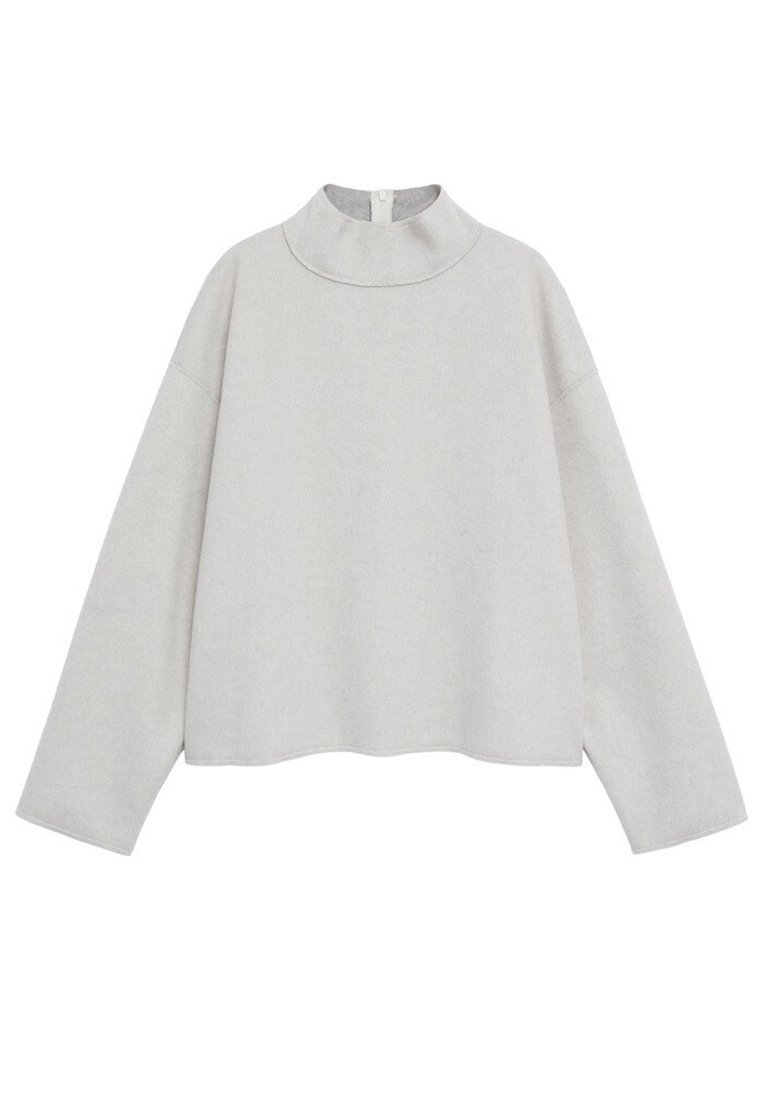 Mango Sweater lichtgrijs Mango Sweater lichtgrijs