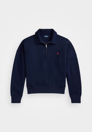 Polo Ralph Lauren FLEECE QUARTER ZIP - Sweatshirt - cruise navy