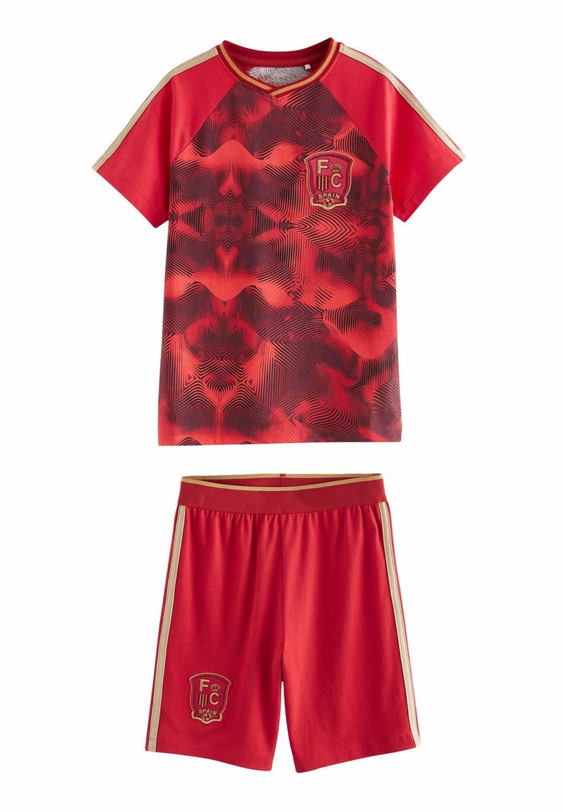 Next REGULAR FIT SET - Shortsit - red gold spain
