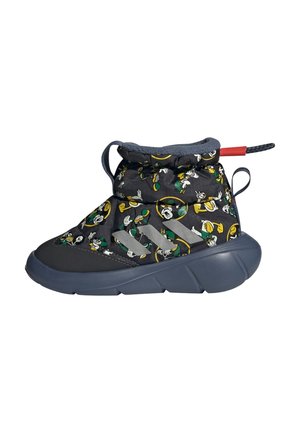 adidas Sportswear DISNEY MICKEY AND FRIENDS MONOFIT KIDS - Snowboot/Winterstiefel - carbon   silver metallic   preloved ink