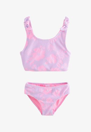 Next, REGULAR FIT - BIKINI . - Bikinier - lilac purple hibiscus crinkle