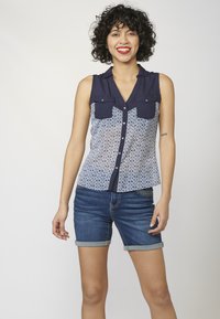 Koroshi - Overhemdblouse - navy Miniatuurafbeelding 1