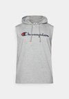 ICONS HOODED WITH LARGE LOGO - Triko s potiskem - grey