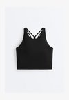 COMFORTLUX STRAP TANK TOP CUPS - Top - black