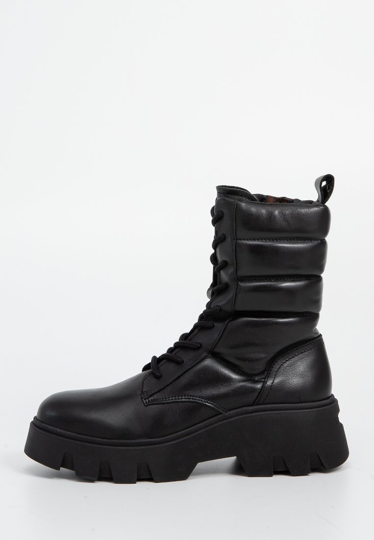 Marc O’Polo Veterboots zwart Marc O’Polo Veterboots zwart