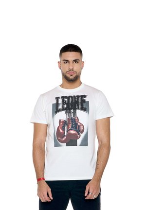 LEONE 1947, MAN SHORT SLEEVES CELEBRATED - T-shirt imprimé - off white