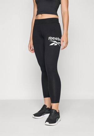 LOGO LEGGINGS - Leggings - black