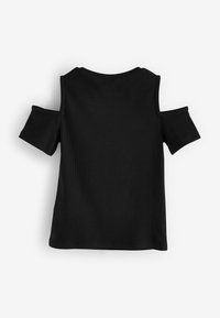 Next COLD SHOULDER REGULAR FIT - Tričko s potlačou - black