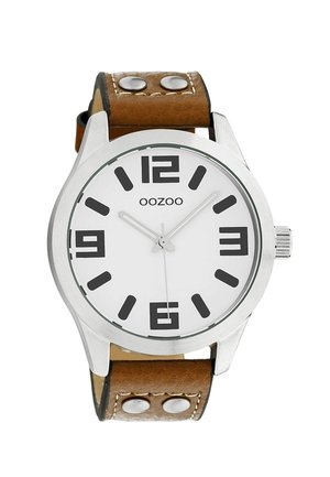 Watch - braun weiß silberfarben