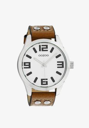 Watch - braun weiß silberfarben