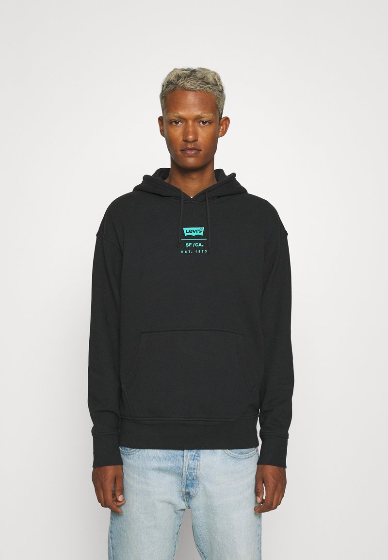 Levi's® RELAXED GRAPHIC - Sweatshirt com capuz - black