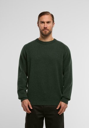 Strickpullover - dark ivy