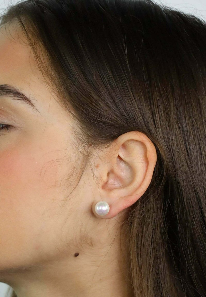 1 Paire de boucles doreilles pendantes rétro en perles deau douce
