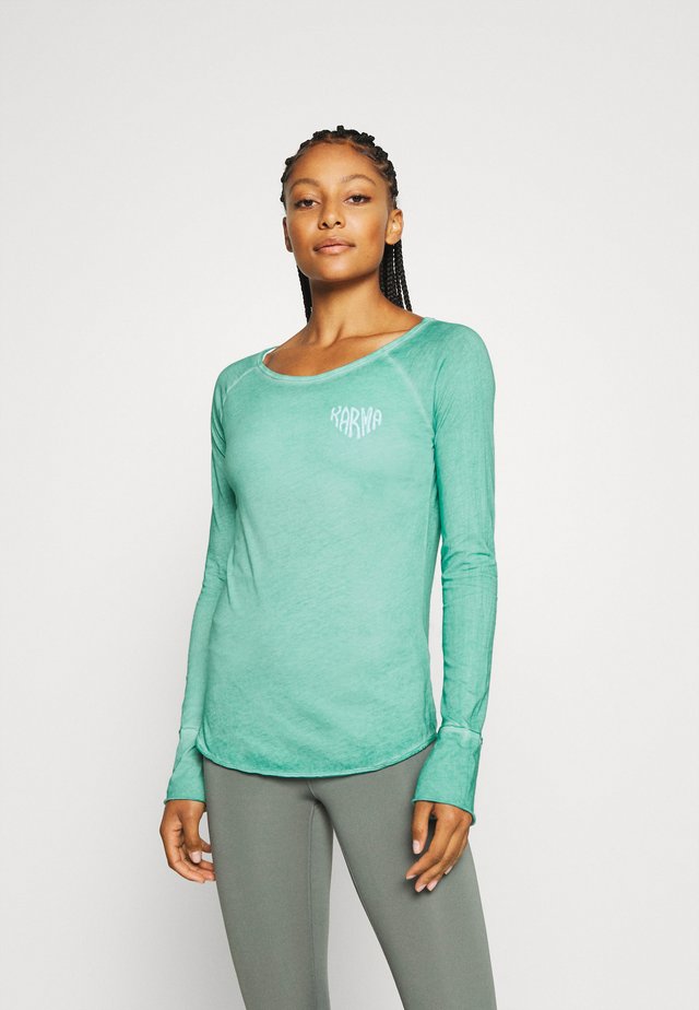 KARANI - Long sleeved top - celadon