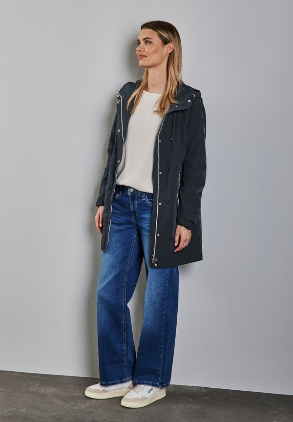 LANGER - Parka - blau