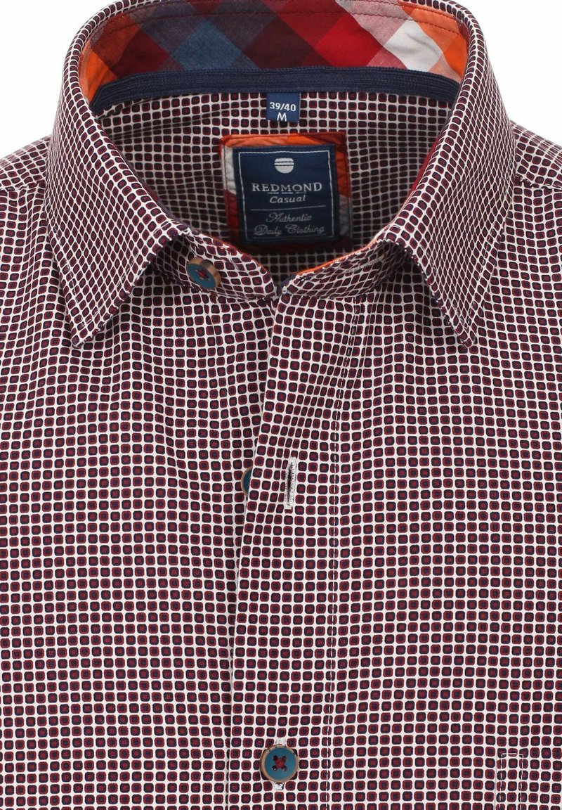 Herren Freizeithemden | Redmond CASUAL FIT Hemd rot - HE82490 Herren Freizeithemden | Redmond CASUAL FIT Hemd rot - HE82490