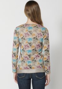 Koroshi LONG SLEEVE - Pluus - beige
