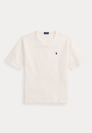 Polo Ralph Lauren RELAXED FIT LOGO JERSEY T-SHIRT - Print T-shirt - deckwash white