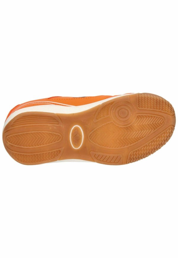 Walkingschuh – orange schwarz