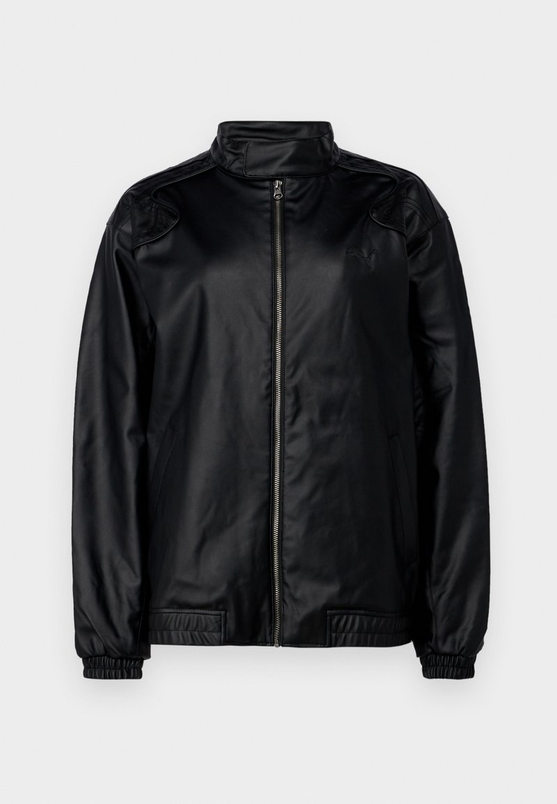 Puma Imitatieleren jas zwart Puma Imitatieleren jas zwart