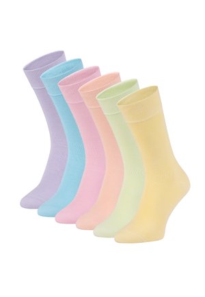 BASIC 6 PACK - Socks - pastel box
