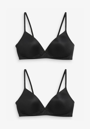 2 PACK  - Reggiseno a triangolo - black