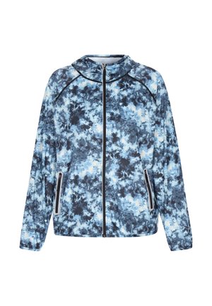Kevyt takki - grey blue multicolor