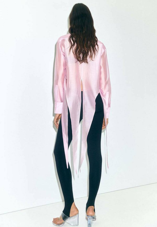 Button-down blouse - violet3