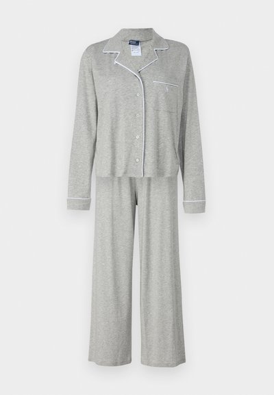 Polo Ralph Lauren LONG SLEEVE - Pidžaamakomplekt - heather grey