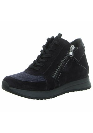 High-top trainers - schwarz