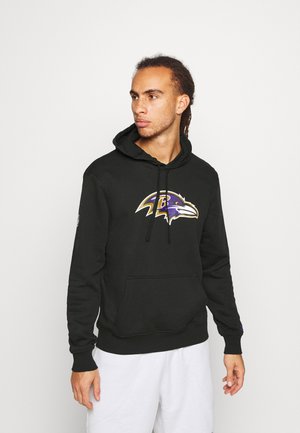 NFL BALTIMORE RAVENS HOODIE - Vereinsmannschaften - black