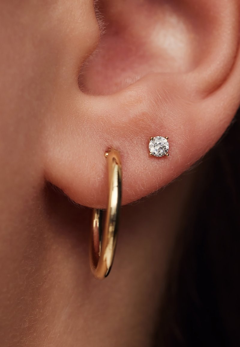 Beloro Jewels NÖPFE - Earrings - gold coloured