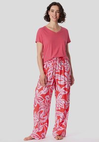 Schiesser WEB LANG -MIX  - Bas de pyjama - rot rosa