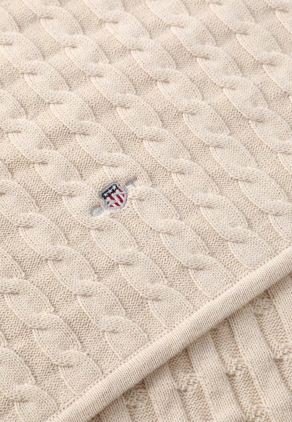 BLANKET AND BEANIE GIFT SET UNISEX - Baby gifts - light beige melange3