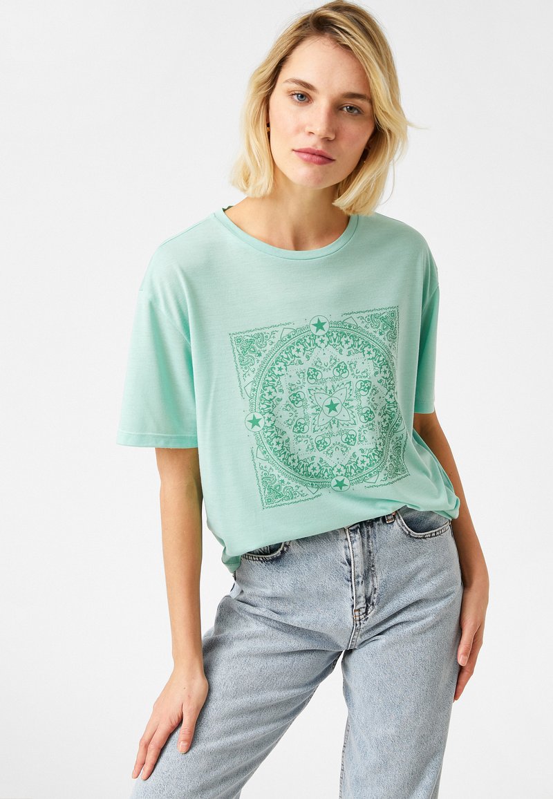 Koton T-shirt print groen