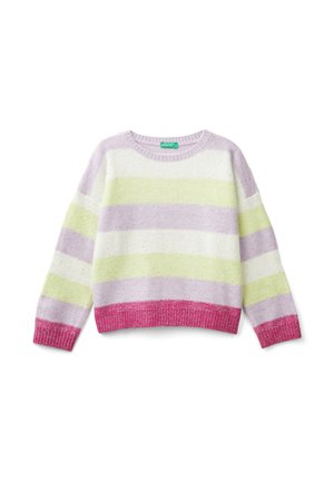 United Colors of Benetton AND SEQUINS - Pullover - violet
