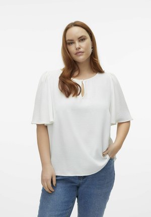 Vero Moda Curve Bluse - snow white