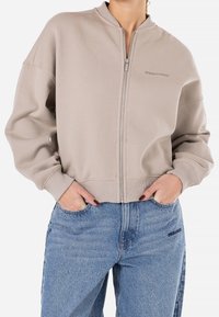 Pegador Sudadera con cremallera - grey