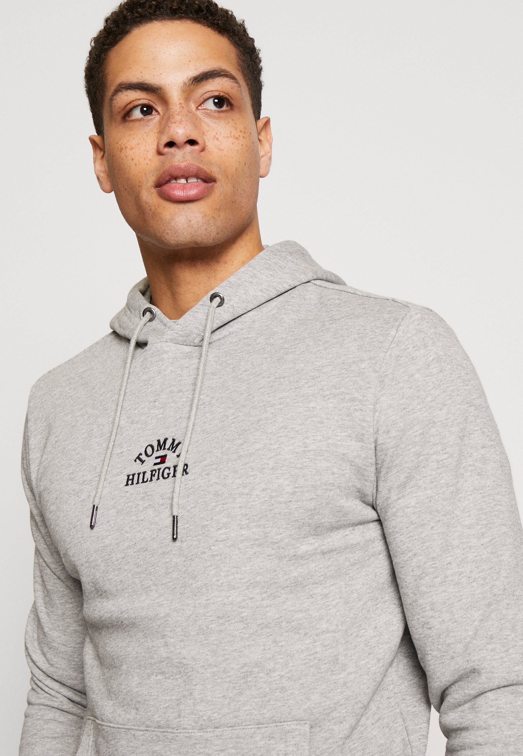tommy hilfiger basic embroidered hoodie
