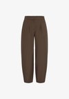 IHFAVA BARREL PA - Pantalon classique - slate black melange