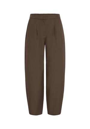 ICHI, IHFAVA BARREL PA - Pantalon classique - slate black melange