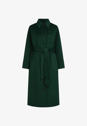 KARL LAGERFELD, LONG SOFT WOOL COAT - Manteau classique - botanical garden