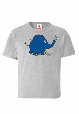 SENDUNG MIT DER MAUS ELEFANT TÖRÖ - Print T-shirt - grau meliert