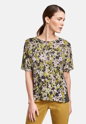 Blouse - schilf olive druck