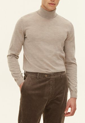 MARCEL ROLLNECK - Trui - baked beige
