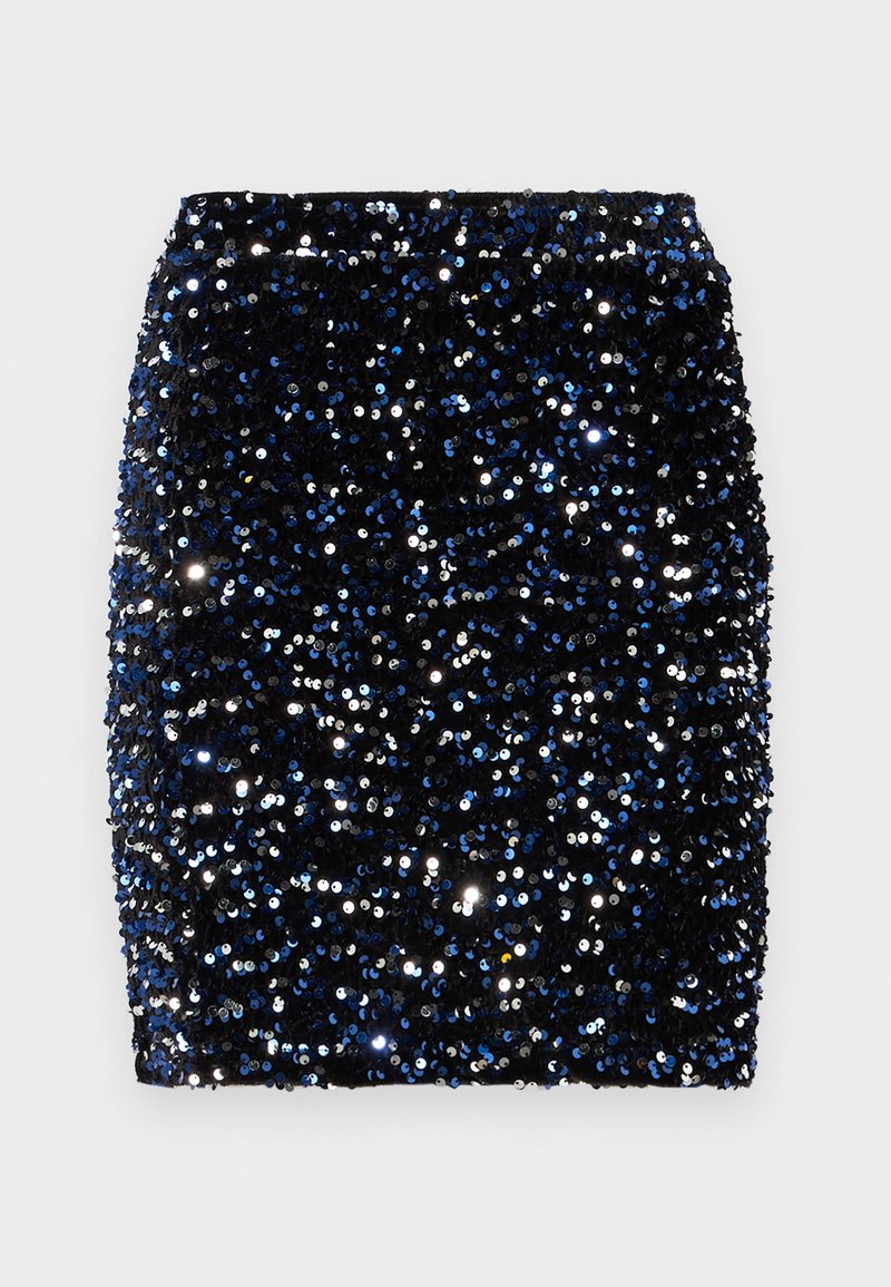 Pieces Minirok donkerblauw Pieces Minirok donkerblauw