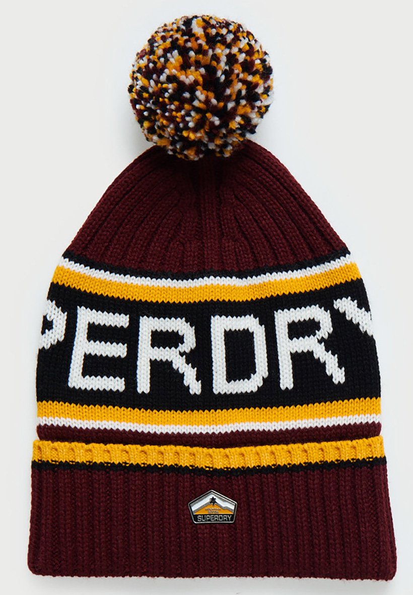 Superdry Mütze - brooklyn burgandy/bordeaux - Zalando.de