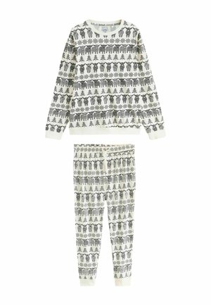 REGULAR FIT SET - Pyžamová súprava - ecru white